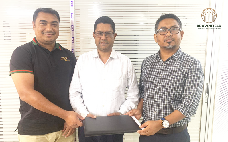 Signing of Lake and Park Side Apartment In Jolshiri